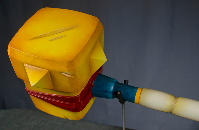 Illustration for article titled Bastion's Hammer, Made Real